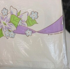 2 Vintage Party Table Covers Wedding Bells Chapel Retro 80s Bridal Paper Art