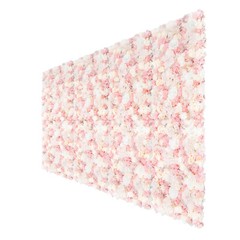 Flower Wall Panel Artificial Flower Wall Backdrop Flower Decoration 12 Pcs