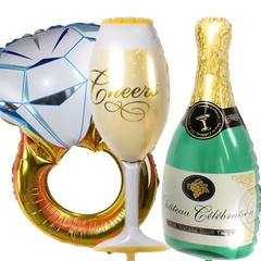 Colorful Balloon Wedding Birthday Bachelorette Celebration Decor Party Foil New.