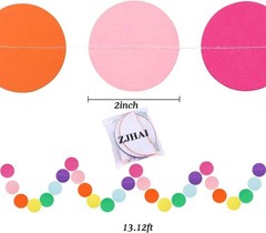 Happy Birthday Banner Decorations, Rainbow Birthday Decorations Set, Paper Fl…