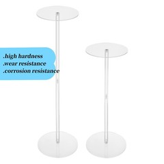 10pcs Acrylic Flower Vase Flowers Stand for Party Dessert Tables Decorations