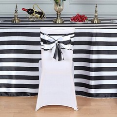 30 Satin Stripe Chair Sashes Wedding Party Event Ceremony Decorations Wholesale