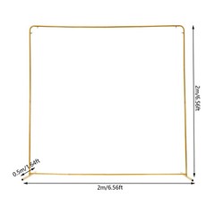 Wedding Backdrop Stand Metal Background Decoration Set with Cloth Cover 4-Choice