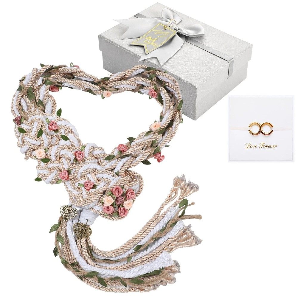 ReliThick Wedding Lasso Handfasting Cord for Wedding Ceremony Rustic Lasso La