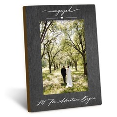 Engagement 4×6 Picture Frame, Wedding Photo Frames, Newly Engaged Gifts for C…