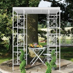 Heavy Duty Metal Garden Pergola Wedding Arbor Arch Gazebo Trellis for Party