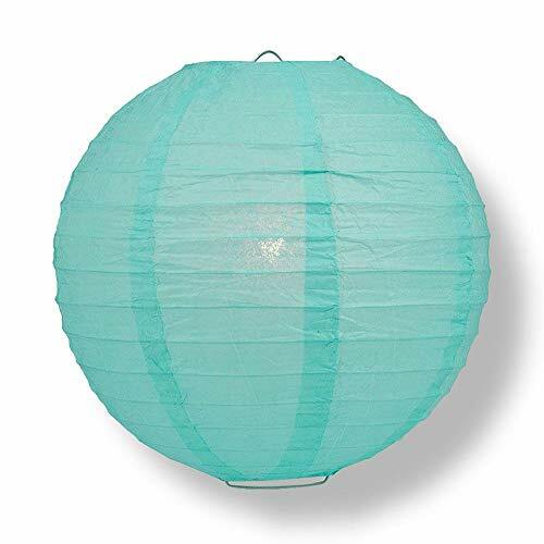 Quasimoon PaperLanternStore Decorative Paper Lantern – (Single, 14-Inch, Wate…