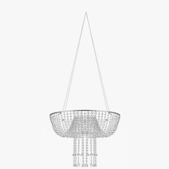 Cake Swing Stand Venue Decor Hanging Rack Acrylic 60cm Wedding Cake Stand