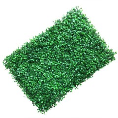 12 Pcs Artificial Boxwood Wall Hedge Mat Decor 40*60cm Panel Outdoor Grass Fence