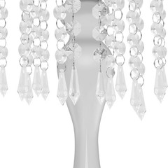 10PCS Flower Stands Crystal?Flower Stand 13.8″ Height Flower Arrangement Stand