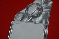 200 Metallic Spandex Chair Band for Folding Banquet Lycra Universal Chair Covers