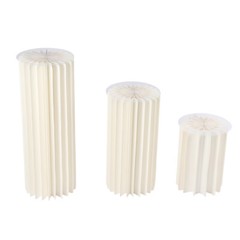 Set of 3 Elegant Bulk Weddings Decoration Table Cylinder Centerpiece Cake Stand