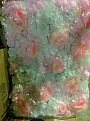 12 Artificial Fake Silk Flower DIY 3D Wall Floral Decor Wedding Party Backdrop