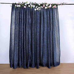 Metallic Navy Blue BACKDROP 20×10 ft Spandex Party Wedding Decorations WHOLESALE