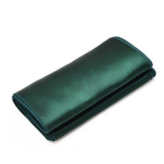 75x emerald green Satin Chair Sashes Bow Wedding Banquet Party Ceremony Decors
