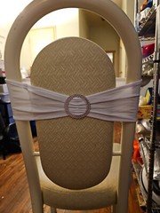 Chair Sashes With Buckle For Wedding Events