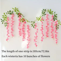 flower strings, hanging garland decoration, suitable for weddings, Mother’s Day