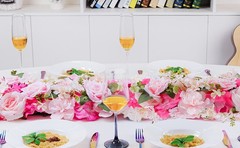 Pack of 10 Wedding Arch Decorations, 20.47 inch Artificial Flower Table