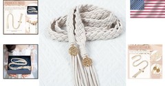 Elegant Ivory Handfasting Cord for Weddings – 68 Inch Rustic Lasso Keepsake