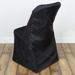 50 Black LIFETIME FOLDING CHAIR COVERS Wedding Banquet Reception Decorations