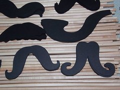 DIY Photo Booth Props of Various Mustache Funny Face Kit Party Special Occasion