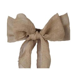 10 Burlap Natural CHAIR SASHES Wedding Decorations Wholesale Supplies