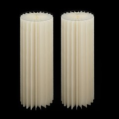 Centerpiece Stands Columns Display with Acrylic Lid Self-adhesive Strip Design