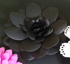 Paper Flowers 3D Handcrafted 5 pcs Mixed DIY Wedding Party Decor Craft Scrapbook
