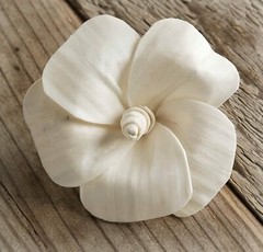 Handmade Plain White Sola Wood Paper For Flower Making & Other Craft Work Set 5