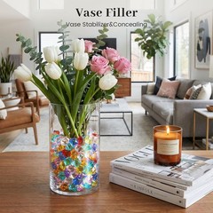 Large Multicolored Acrylic Fake Gems – Ideal Vase Fillers & Table Scatter