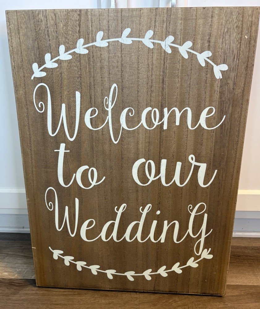 Welcome To Our Wedding Sign!!! Must Have For Your Special Day!