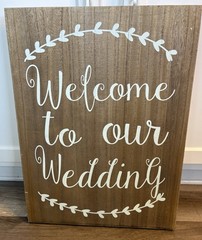 Welcome To Our Wedding Sign!!! Must Have For Your Special Day!