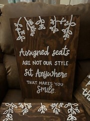 Custom Wedding Signs Set