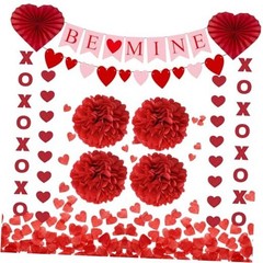 Valentines Day Decorations Set Valentines Decor with BE Mine Love Heart XO