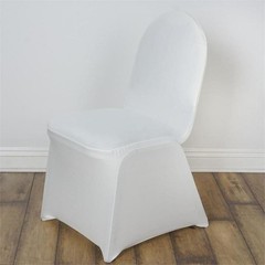 10 IVORY Banquet Stretch SPANDEX CHAIR COVERS Wedding Supplies Event Decorations