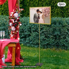 Wedding Easel Stand Floor Mount Advertising Posters Picture Photo Display Stand
