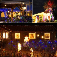Multicolor Twinkle Lights with 8 Lighting Modes, Fairy Lights with 36FT 100 L…