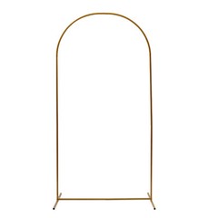 3 Pcs Arch Backdrop Stand Wedding Gold Backdrop Stand For Ceremony Metal Decor