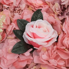 12x Artificial Wedding Wall DIY Floral Panels Silk Flower Wall Panels Backdrop