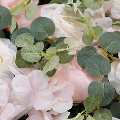 Flower Wall Panel 60 x 40 cm Rose Flower Backdrop Silk Fabric Floral Wall Mat