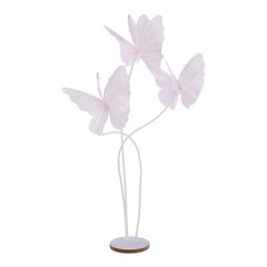 Giant 3-head Artificial Butterfly Decorations, for Wedding/Party/Banquet, 3*Pink