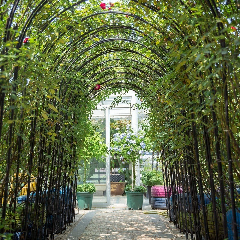 Garden Arbor Wedding Arch Outdoor Indoor Lightweight Bridal Party Easy Assemble
