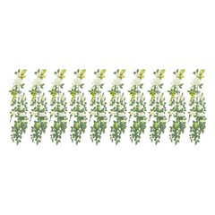 10pcs Wedding Chair Decorations Wedding Aisle Floral Artificial Flowers Handmade