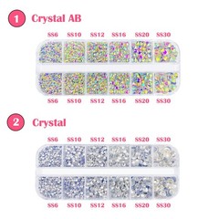 Hotfix Rhinestones Bedazzling Kit,Iron-on Hot Fix Crystal-Craystal AB