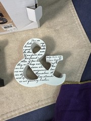 Mr and Mrs Signs – MDF Table Decorations Freestanding Letters – Wall Hangers