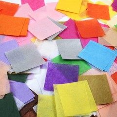 Simetufy 5400 Pcs 1 Inch Tissue Paper Squares, 36 Assorted 1 x 1 Inch, berry
