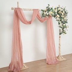 7.5 feet Natural Birch Wood Square BACKDROP STAND Wedding Arch Party Decorations