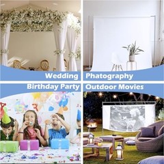 Heavy Duty Backdrop Stand, 8x10ft Pipe and Drape Backdrop Kit