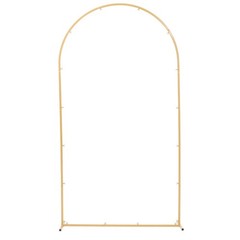 Uimoso Metal Arch Backdrop Stand 7.2 x 4 ft for Weddings and Events
