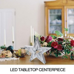 Bright Zeal 13″ LED Star Marquee Sign Light – Table Top Indoor Marquee Star w…